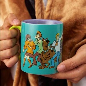 SCOOBY-DOO X 380ml Cartoon Printed Contrast Color Ceramic Mug